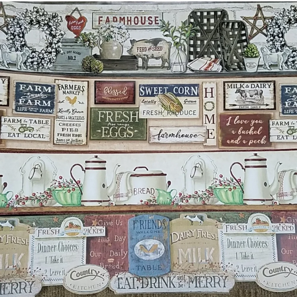 Wallpaper Border Café Coffee Bar